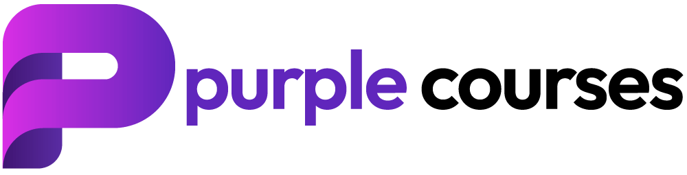 Purple Courses Logo